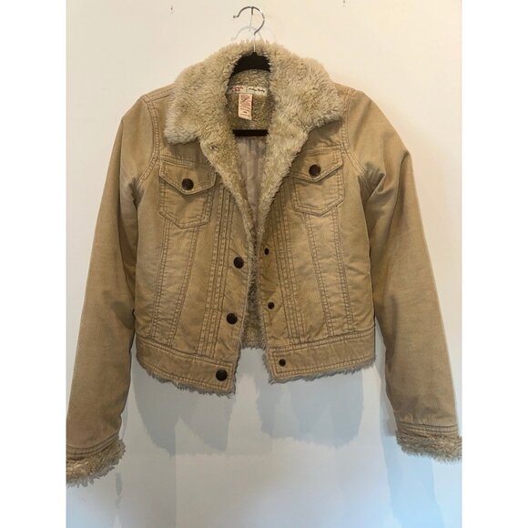 Abercrombie & Fitch Jackets & Blazers - Abercrombie & Fitch Corduroy Sherpa Jacket